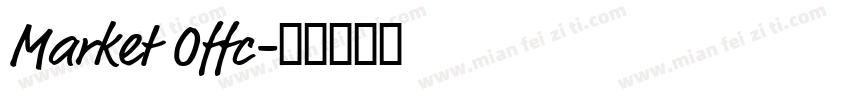 Market Offc字体转换